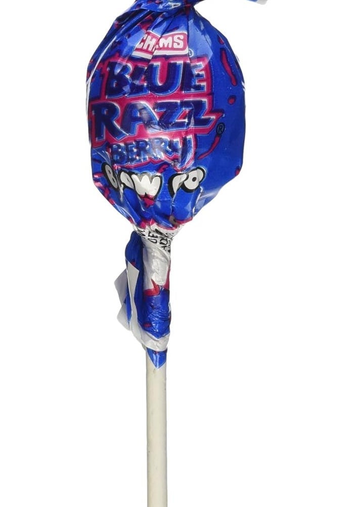 Charms Blow Pops 48 Pack Blue Razz Berry - Image 1